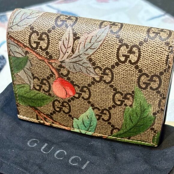 Gucci GG Blooms Card Case Wallet - Picture 6 of 7